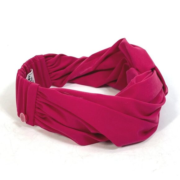 HERMES 2022 model eugenia Headband hair accessories hair band pink - Picture 10 of 10